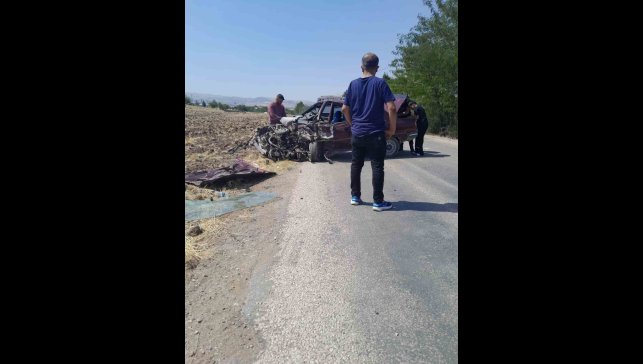 Elazığ'da trafik kazası: 2 yaralı