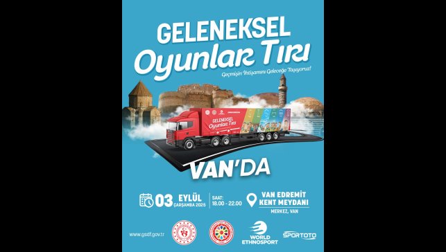 Geleneksel oyunlar tırı Van'a geliyor