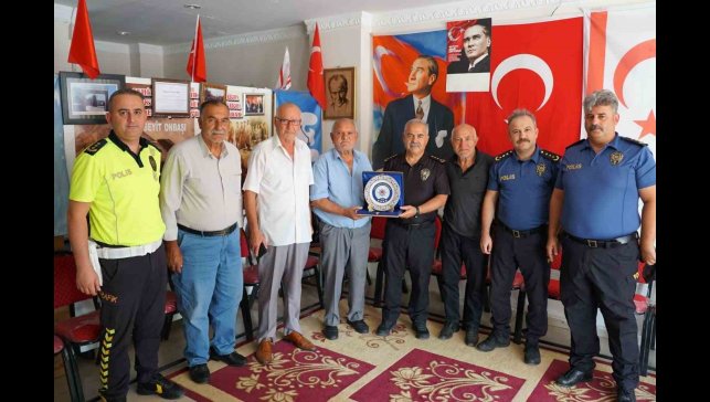 Iğdır İl Emniyet Müdürü Niyazi Turgay'dan Kıbrıs Gazilerine ziyaret