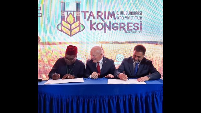 6. Uluslararası yerel yönetimler Tarım Kongresi'nde önemli bir kardeşlik köprüsü kuruldu