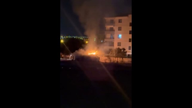 Elazığ'da kümes yangını