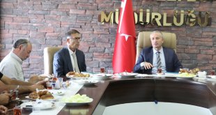 Ağrı İl Milli Eğitim Müdürü Kökrek, basın mensuplarıyla bir araya geldi