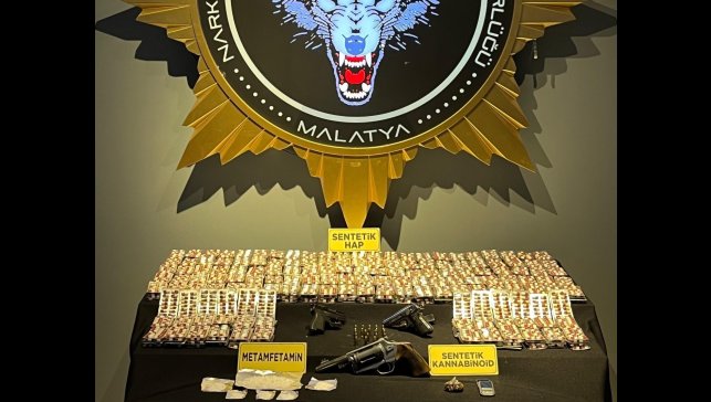 Malatya'da uyuşturucu operasyonu: 3 gözaltı
