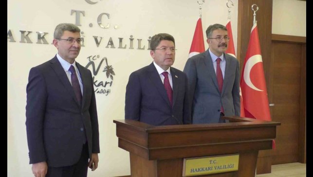 Bakan Tunç Hakkari'de