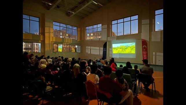Patnos'ta sinema etkinliğine yoğun ilgi