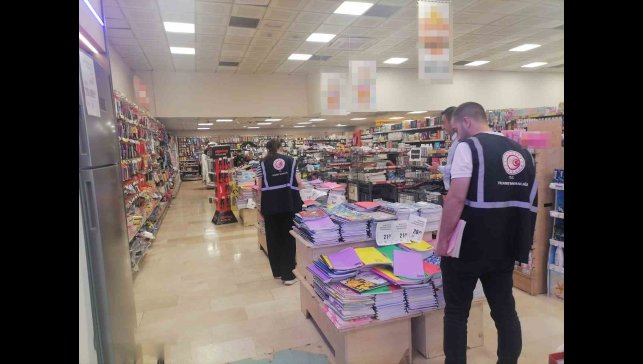 Kars'ta kırtasiyeler denetleniyor