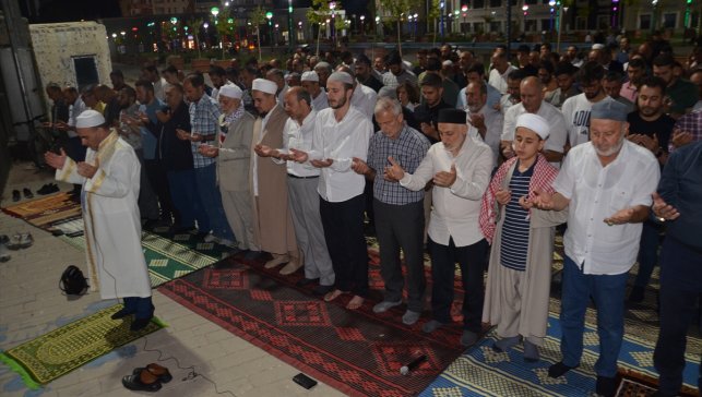 Muş'ta Filistin'e ve Küresel Sumud Filosu'na destek