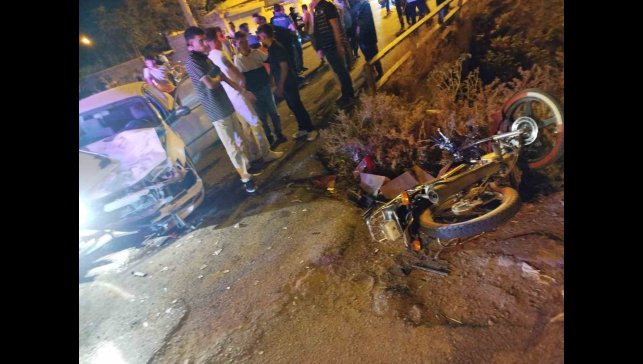 Iğdır'da otomobil ile motosiklet çarpıştı: 2'si ağır 3 yaralı