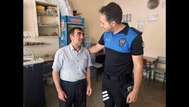 Erzincan polisinden esnafa güvenlik bilgilendirmesi