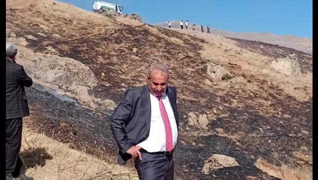 Durankaya'da korkutan yangın