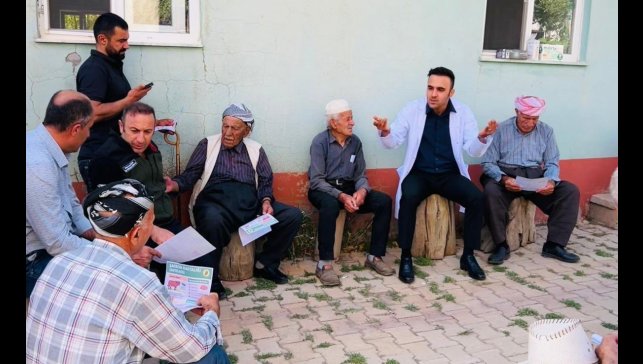 Vatandaşlara şarbon ve korunma yolları anlatıldı