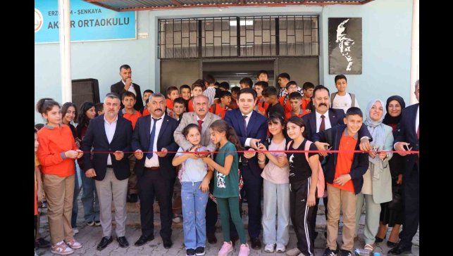 ETB'den eğitime anlamlı destek: Köy okulu yenilendi