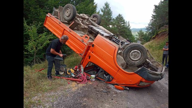 Posof'ta trafik kazası: 3 yaralı