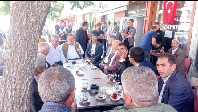 Altınok, Tekman'da temaslarda bulundu