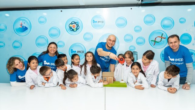 IMCD, TEGV iş birliğiyle Eskişehir'de kalıcı bilim sınıfı kurdu