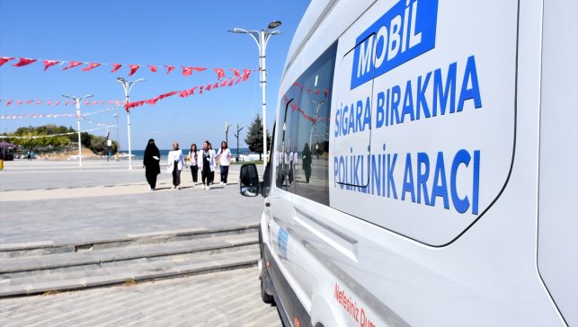 Van'da "Mobil Sigara Bırakma Poliklinik Aracı" hizmete başladı