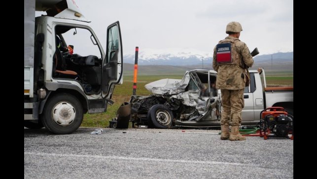 Erzurum'da jandarma bölgesinde 52 trafik kazası