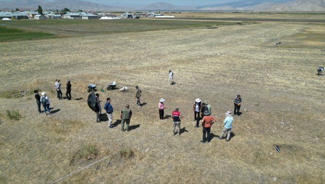 Moğolların Van'daki yazlık sarayının gün yüzüne çıkarılması için kazılar başladı