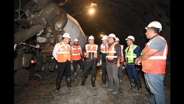 Kırık Tüneli'nde ışığa az kaldı