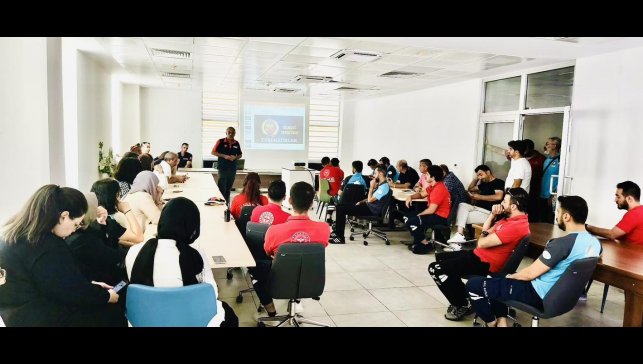 Elazığ'da Afet Farkındalık Eğitimi ve Tatbikatı