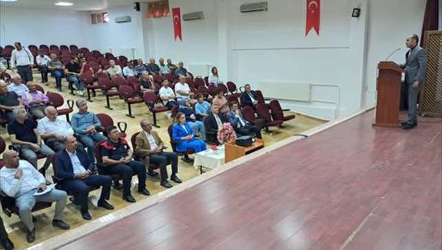 Ağın'da tarım sigortaları hakkında bilgilendirme toplantısı düzenlendi