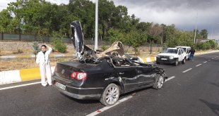 Patnos'ta trafik kazası, 1 yaralı