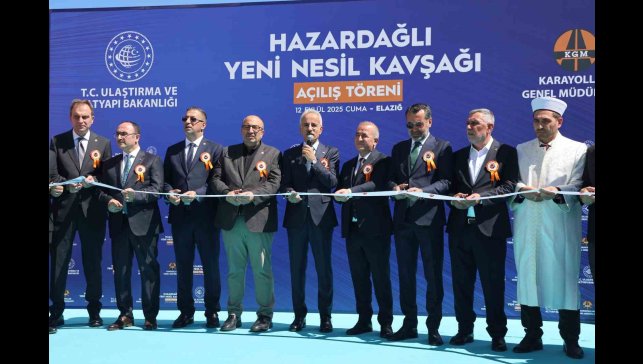 Ulaştırma ve Altyapı Bakanı Uraloğlu: "Elazığ'a 54 milyar 252 milyonluk yatırımlar gerçekleştirdik"