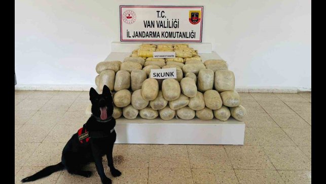 Van'da 106 kilo uyuşturucu madde ele geçirildi