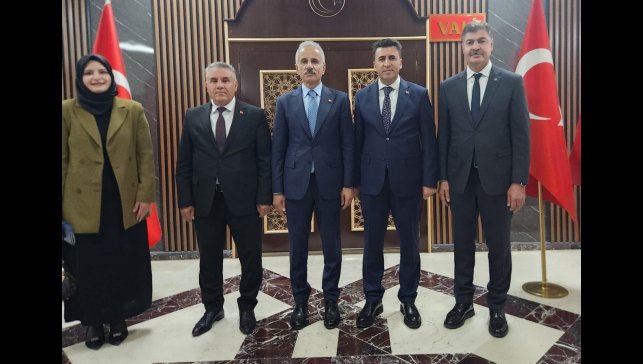 Ulaştırma ve Altyapı Bakanı Uraloğlu Tunceli'de