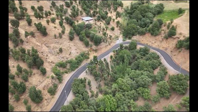 Şemdinli Güleç mezrası yolu asfaltlandı