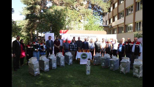 Erzurum'da organik arıcılığa destek