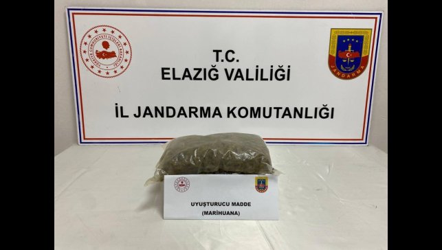 Elazığ'da uyuşturucuyla mücadele