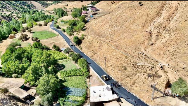 Köy yolları BSK asfalta kavuşuyor