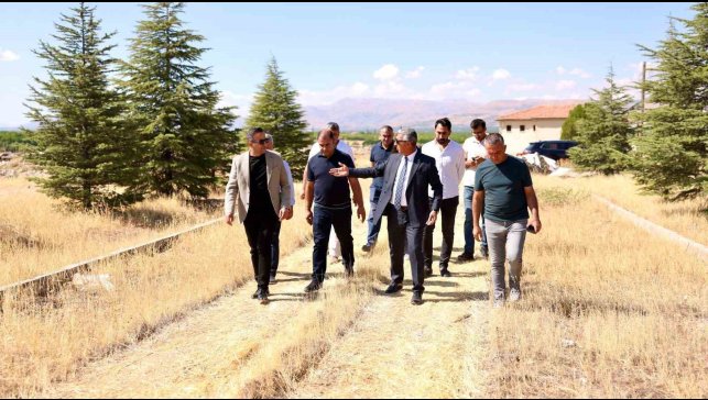 Akçadağ'da yeni mezarlık alanı için çalışmalar başlatıldı