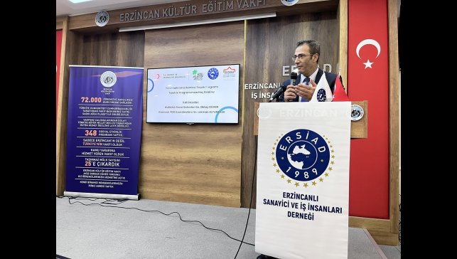 Yerel Kalkınma Hamlesi Teşvik Programı ve Erzincan İçin Öngörülen Yatırım Konuları İstanbul'da tanıtıldı