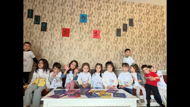 Patnos gençlik merkezinde çocuklar ve aileler aynı etkinlikte buluştu