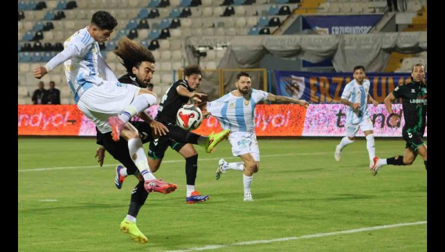 Trendyol 1. Lig: Erzurumspor FK: 1 - Sakaryaspor: 1