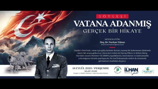 Kıbrıs Gazisi Mehmet Yıldırım, hatıralarını Yeşilyurt'ta paylaşacak