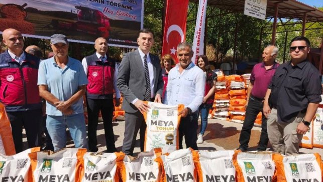 Tunceli'de çiftçilere mercimek tohumu dağıtıldı