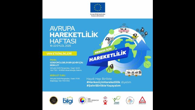 Van'da Avrupa Hareketlilik Haftası kutlanacak