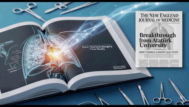 Atatürk Üniversitesi Göğüs Cerrahisi Kliniğinin nadir vaka çalışması Nejm Dergisinde yayımlandı