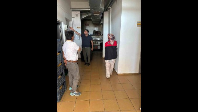 Arıcakta gıda üretim yerlerine denetim