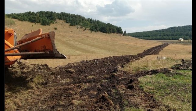 Hayvan hastanesi için alternatif yol çalışması