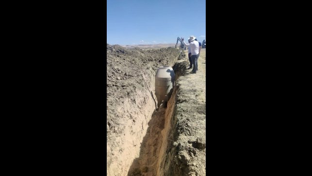 Muş'taki köylerde kanalizasyon altyapısı yenileniyor