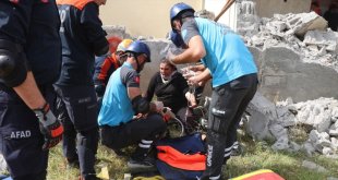 Iğdır'da Bölgesel Deprem Saha Tatbikatı yapıldı