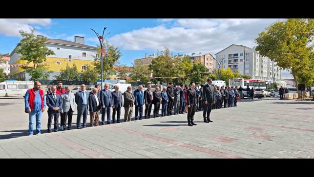 Aşkale'de 19 Eylül gaziler günü törenle kutlandı