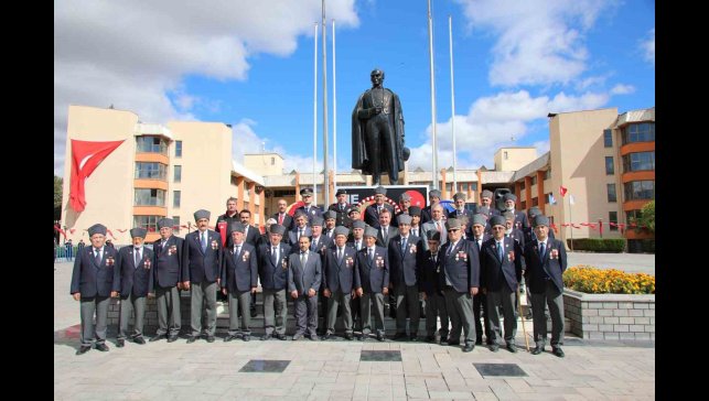 19 Eylül Gaziler Günü düzenlenen törenle kutlandı
