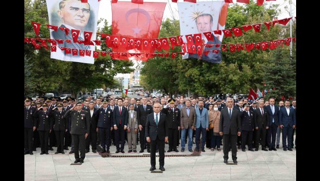 Ağrı'da 19 Eylül Gaziler Günü törenle kutlandı