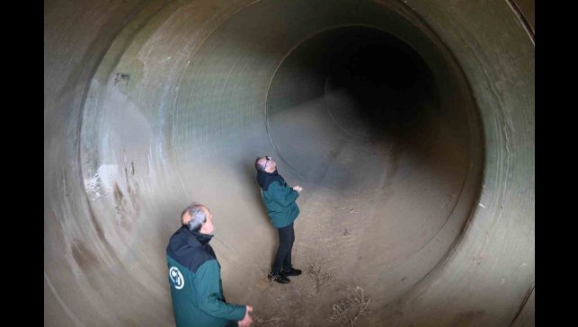Kars Barajı Sulaması İletim Hattı'nda çalışmalar sürüyor