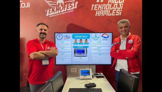 Teknofest'te Erzurum'u gururlandırdı